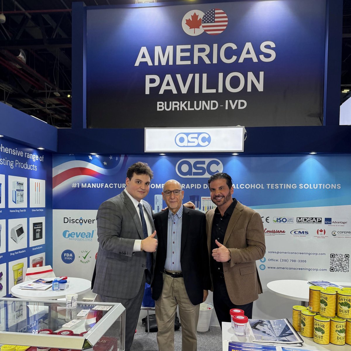 ASCorp_DrugTest's tweet image. American Screening Corporation at MEDLAB Dubai 2025

We’re excited to be part of MEDLAB Dubai 2025, where we reconnect with industry leaders, clients, and partners.

Meet us in Dubai! 3rd - 6th Feb at Booth #Z3.D54 

#MEDLABDubai #DrugTestingSolutions #AmericanScreeningCorp