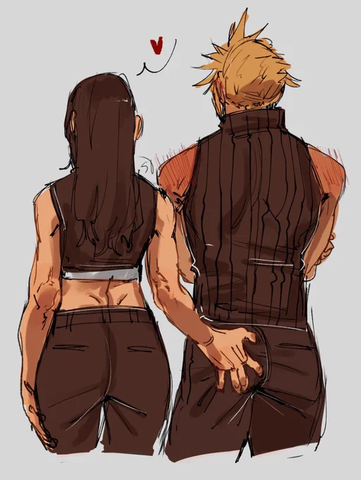 I love when she's grabbing his ass 