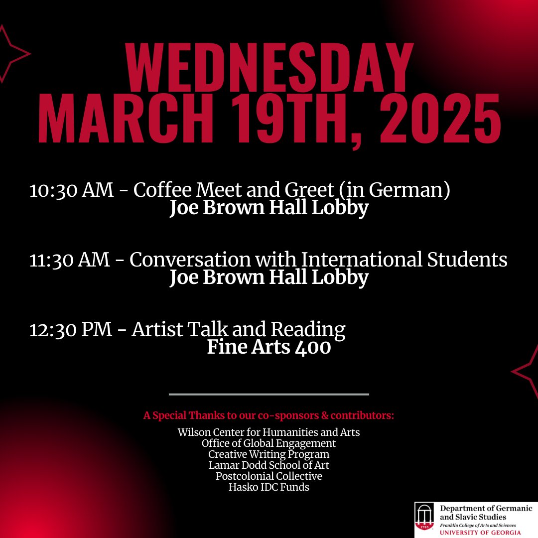 We are excited to announce that Moshtari Hilal will be visiting for a special artist talk and reading on March 19th!

We hope you can join us!