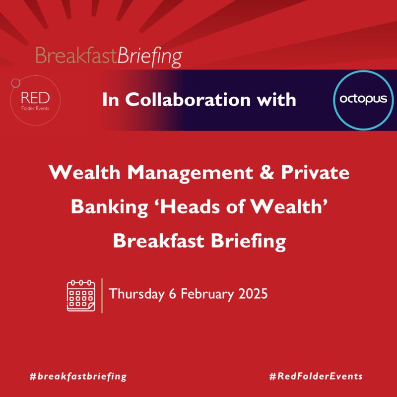 OwenJamesFS's tweet photo. Happening this week at Octopus Investments offices is the latest Wealth Management &amp; Private Banking Heads of Wealth Breakfast Briefing discussing ‘The art of client-centric wealth management’.

#RedFolderEvents #WealthManagement https://t.co/6LP47ZsiCC