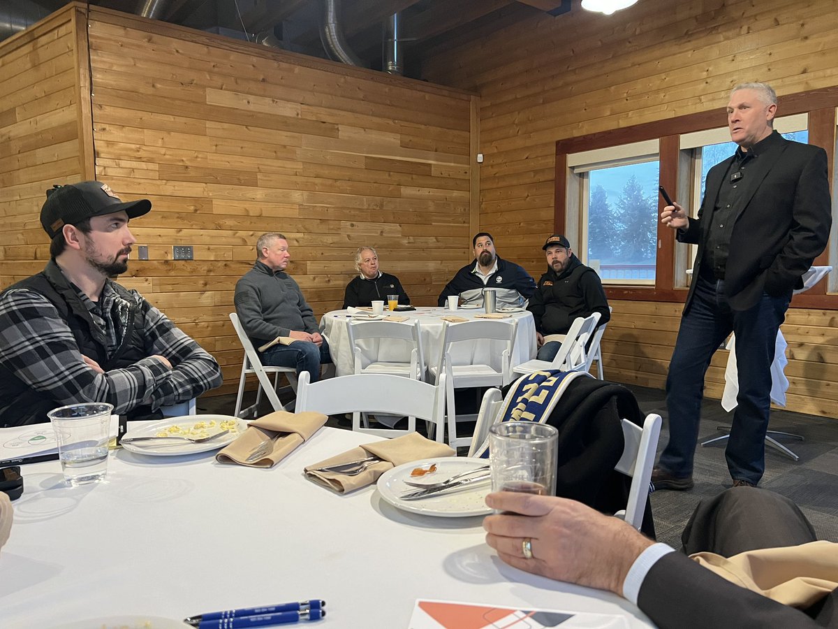 ORPHCC1's tweet photo. Spending our morning working hard at working smart.  Outside is frost, not snow https://t.co/v2hWDfWokV