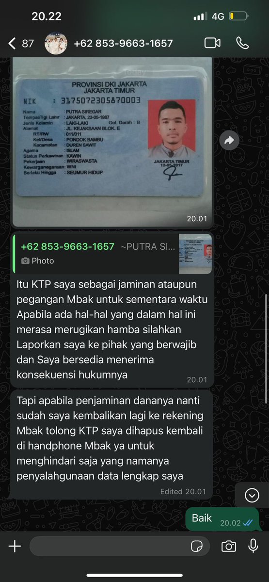 saturnslostsoul's tweet photo. Udah melakukan transaksi pada umumnya dan udah sampe pada tahap transfer tiba-tiba dichat ownernya disuruh talangin biaya pendaftaran IMEI terlebih dahulu sebesar 4 juta, kenapa teman gw percaya? krn ownernya ampe ngejamin KTP dia sendiri https://t.co/EkazyOivSW