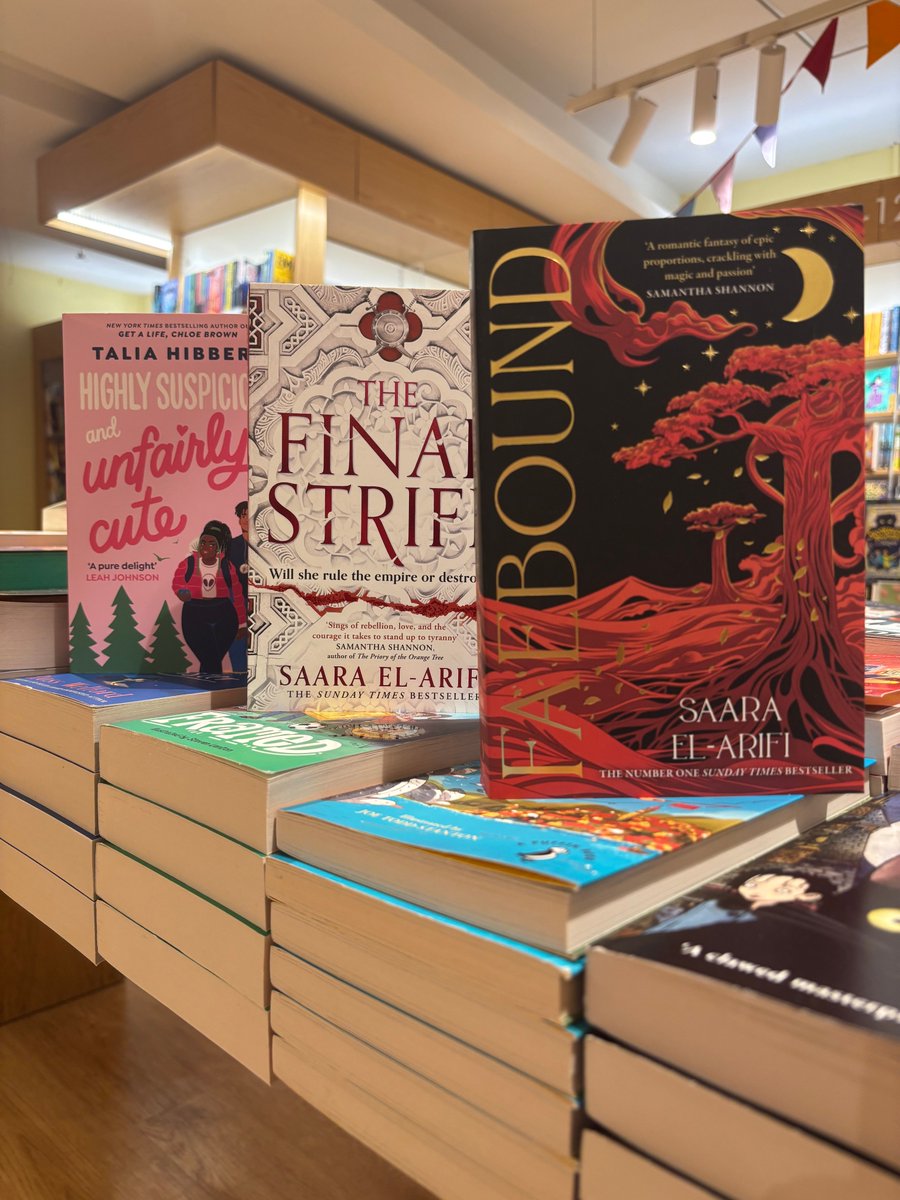 BhamWaterstones's tweet photo. We’re so excited for our event with @saaraelarifi and @TaliaHibbert in two weeks time!! Love fantasy, romance, and fae? Then Faebound is a must read!
Details and tickets can be found using the link in our bio!
#BookTwitter #saaraelarifi #faebound #cursebound #taliahibbert https://t.co/9D2fOVcUSb