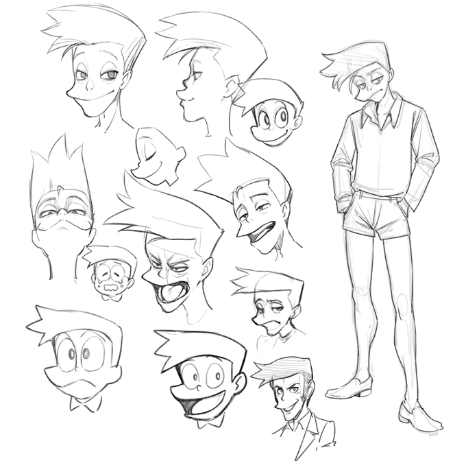 ここ数日超絶スランプだったんだけどスネちゃま落書きしてたらなんか抜けれそうな気がしてきたがんばる 