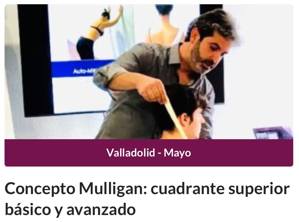 FISIOCYL's tweet photo. 📢 Curso de Concepto Mulligan en Valladolid – ¡Aprende una técnica revolucionaria!
30 de Mayo 
https://t.co/pL82SOl4Fn https://t.co/ttOijLHCUL