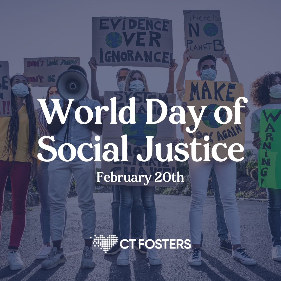 CTDCF's tweet photo. On World Day of Social Justice, let’s commit to building a fairer and more inclusive world for all. Together, we can advocate for equality, opportunity and justice for every person.

#CTDCF #CTFosters #SocialJustice #EqualityForAll #EndDiscrimination https://t.co/j6quvuNLSv