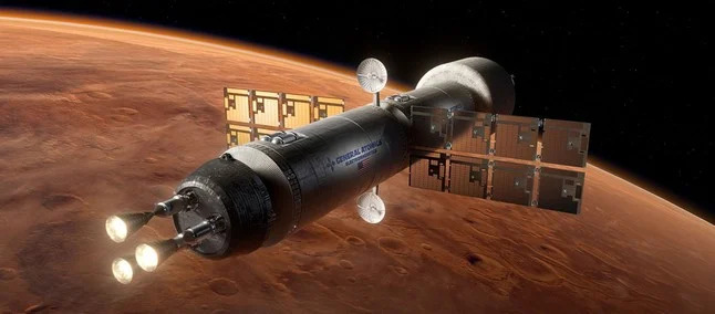 OgeeCircleman's tweet photo. New Nuclear Fuel for Space Travel: Mars in Just 45 Days - The New Nuclear Fuel That Makes Mars Travel Possible in Just 45 DaysGeneral Atomics Electromagnetic ... https://t.co/QBR11LPR6l #Nuclearfuel #Spacetravel #Nuclearpropulsion #GAEMS #Mars #Nuclearthermalpropulsion https://t.co/j4FU0PoHS1