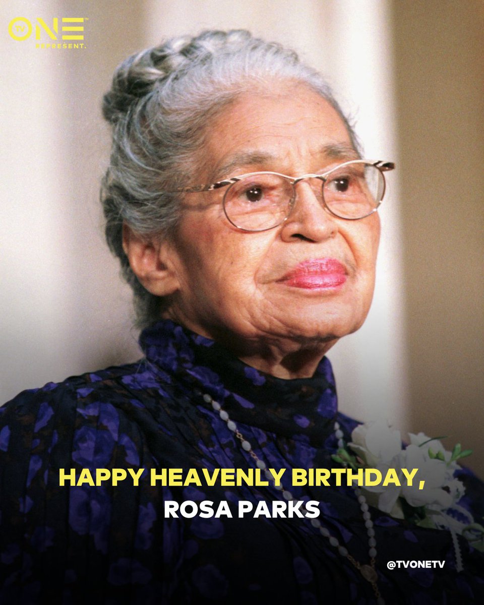 Happy Heavenly Birthday to the trailblazing Rosa Parks. ✊🏾 Your courage and confidence set a precedent that allowed us to stand ten toes down. For more on Rosa Parks: bit.ly/3WLYipi