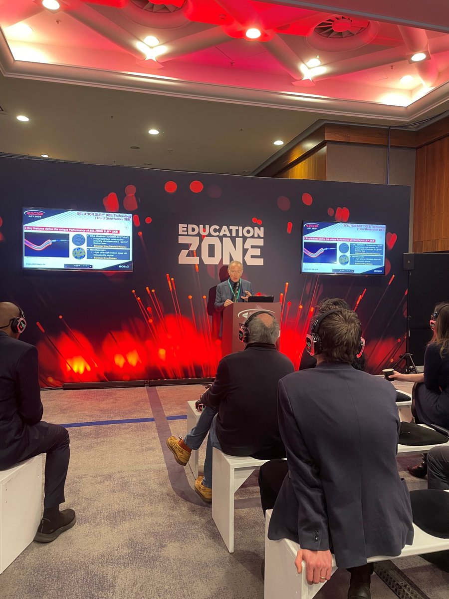 Cordis_emea's tweet photo. That’s a wrap on another excellent ACI Congress! #BCISACI2025. Thanks to all delegates, faculty and
@DrPeterOKane for his insightful #DEB session. Another successful ACI, showcasing DEB use in UK practice and the upcoming trial data. See you at ACI 2026! #BCIS #CardioTwitter https://t.co/phWITODWqK
