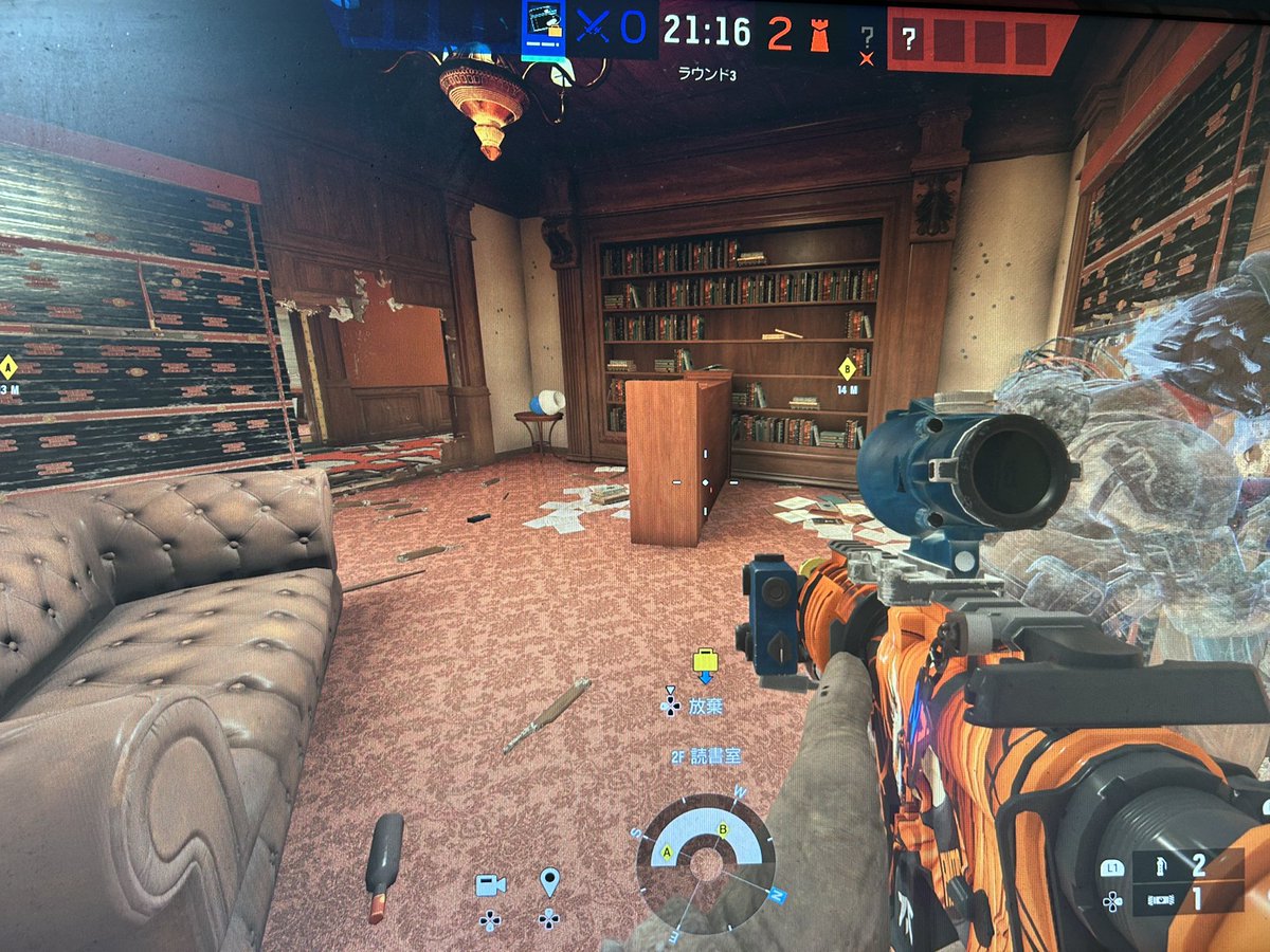 作戦会議
#レインボーシックスシージ