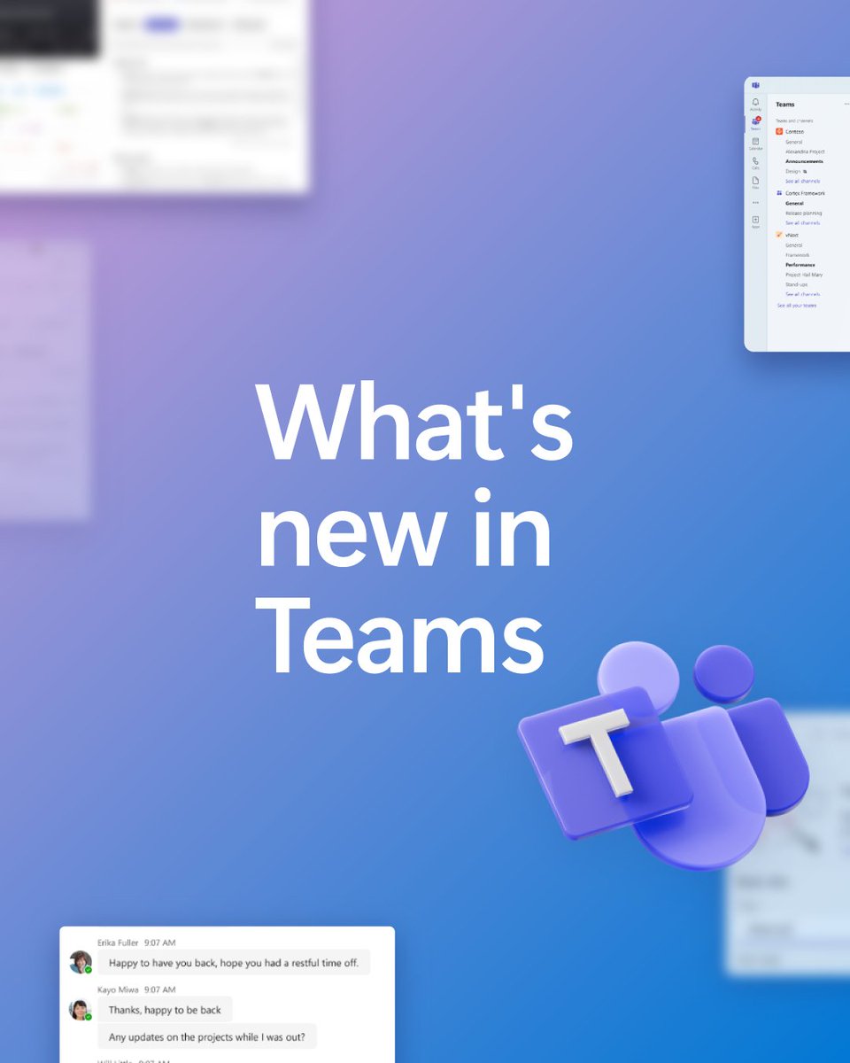 Exciting updates to Microsoft Teams include: 

☑️ Taking control during screenshare 
☑️ Device enhancements 
☑️ Download town hall transcripts 
☑️ Whiteboard improvements 

Learn more: msft.it/6016Ubhe8