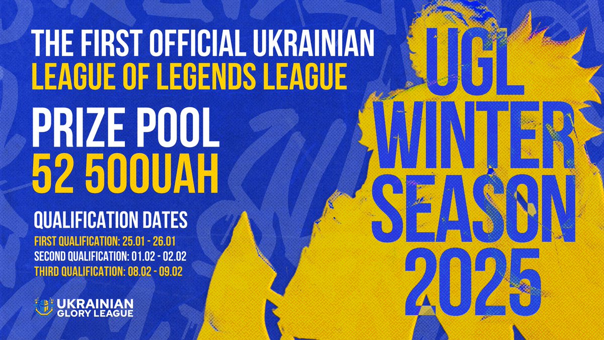 The first Ukrainian tournament for 🇺🇦🇪🇺 players!

3 Open Qualifications -&gt; Group Stage -&gt; Play-offs 🏆
Total prize pool - €1200 💵

Important requirements:
➡️ Each team must have at least 3 Ukrainian LTRs in the main roster
➡️ Players who have signed a contract with a team from