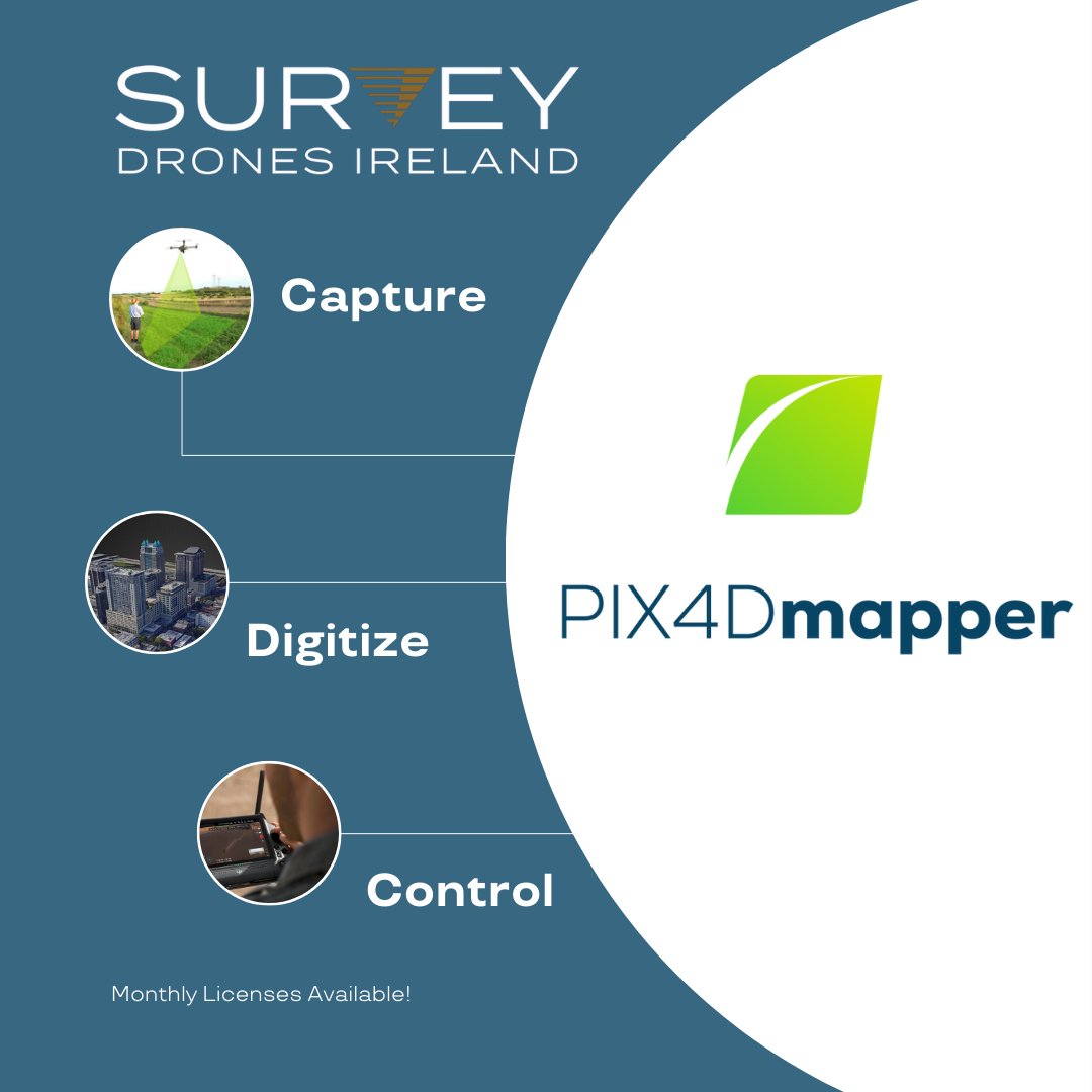 SurveydronesI's tweet image. When it comes to transforming aerial images into highly accurate 2D maps and 3D models, PIX4Dmapper is the go-to solution for surveyors, engineers, and GIS professionals. 
#SurveyDronesIreland #PIX4Dmapper #DroneMapping #Photogrammetry #SurveyingSoftware #GIS #3DMapping