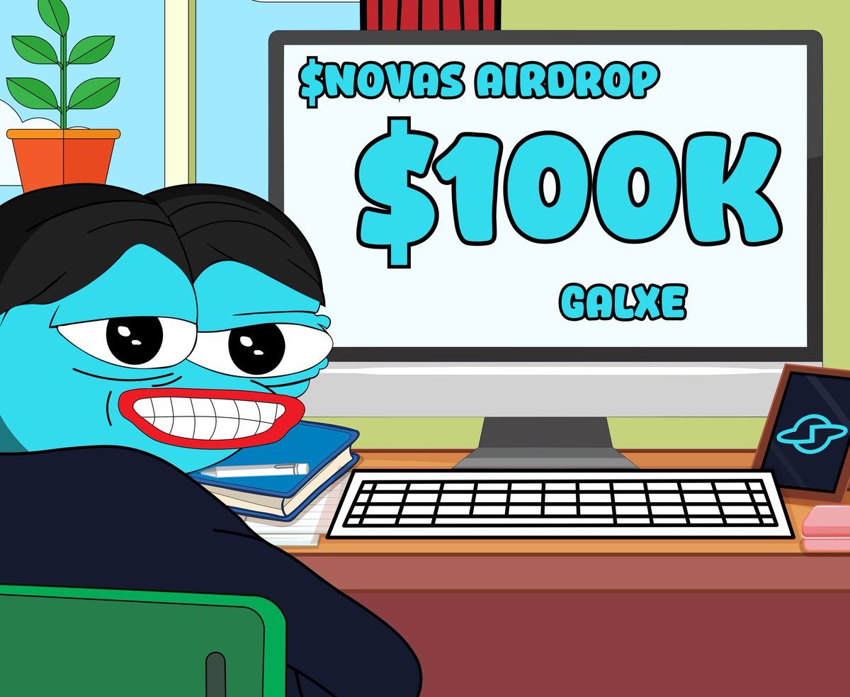 Novastro_xyz's tweet photo. gmove, 

Our $100,000 $NOVAS Airdrop is in full swing on @Galxe

New quests pop up daily and some quests are available for a limited time. More points, more fun.

Join now: https://t.co/5bbmCPfK6r https://t.co/WGQWIMSHaD