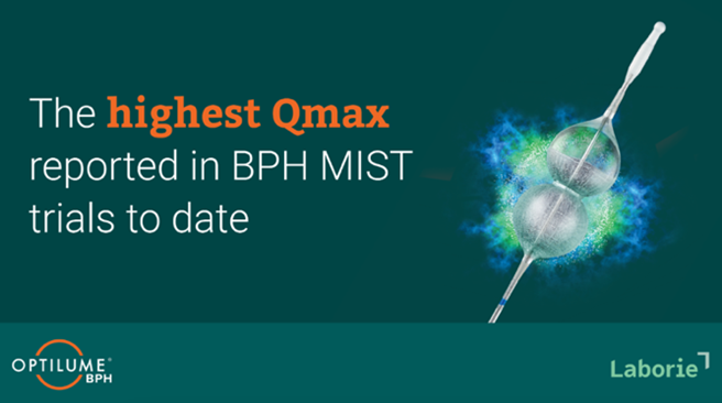 OptilumeDCB's tweet photo. Study data: In patients treated for #BPH in the PINNCALE trial, Qmax more than doubled from 8.9 mL/second at baseline to 19.0 mL/second at 12 months after treatment with #OptilumeBPH (113%). Full study here: https://t.co/ImvagBIdwF. 

#UrologyStudy #StudyData #urology #Qmax #MIST https://t.co/6md7lYuWbp
