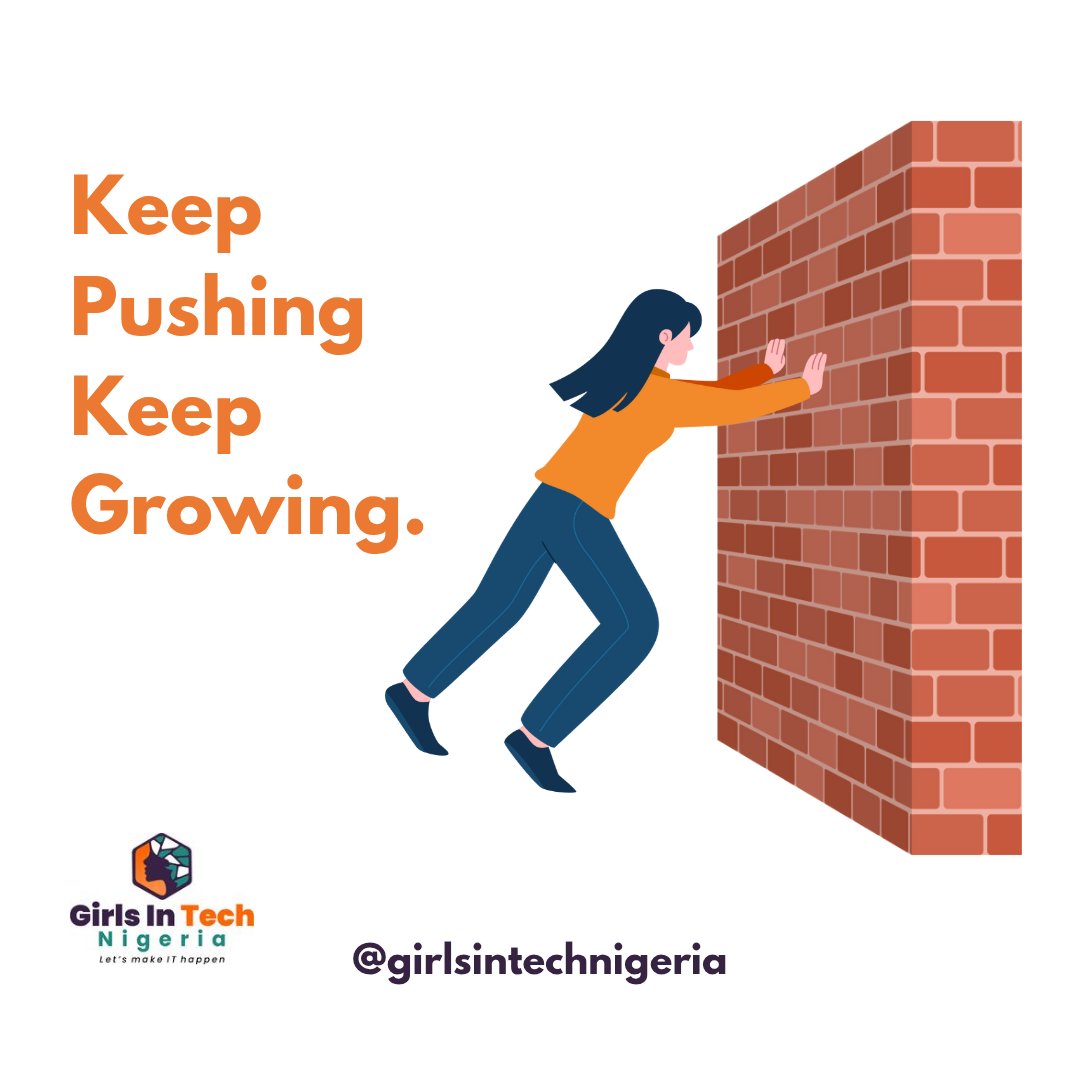 girlsintechng's tweet image. Tag a woman in tech who needs this reminder today! 👇🏾

Registration still ongoing for the GITN Winter Bootcamp, Go to (girlsintechnigeria.org/programs.php) to register.

#GITN #WomenInTech #girlsintechgraduateschallenge #womenintech