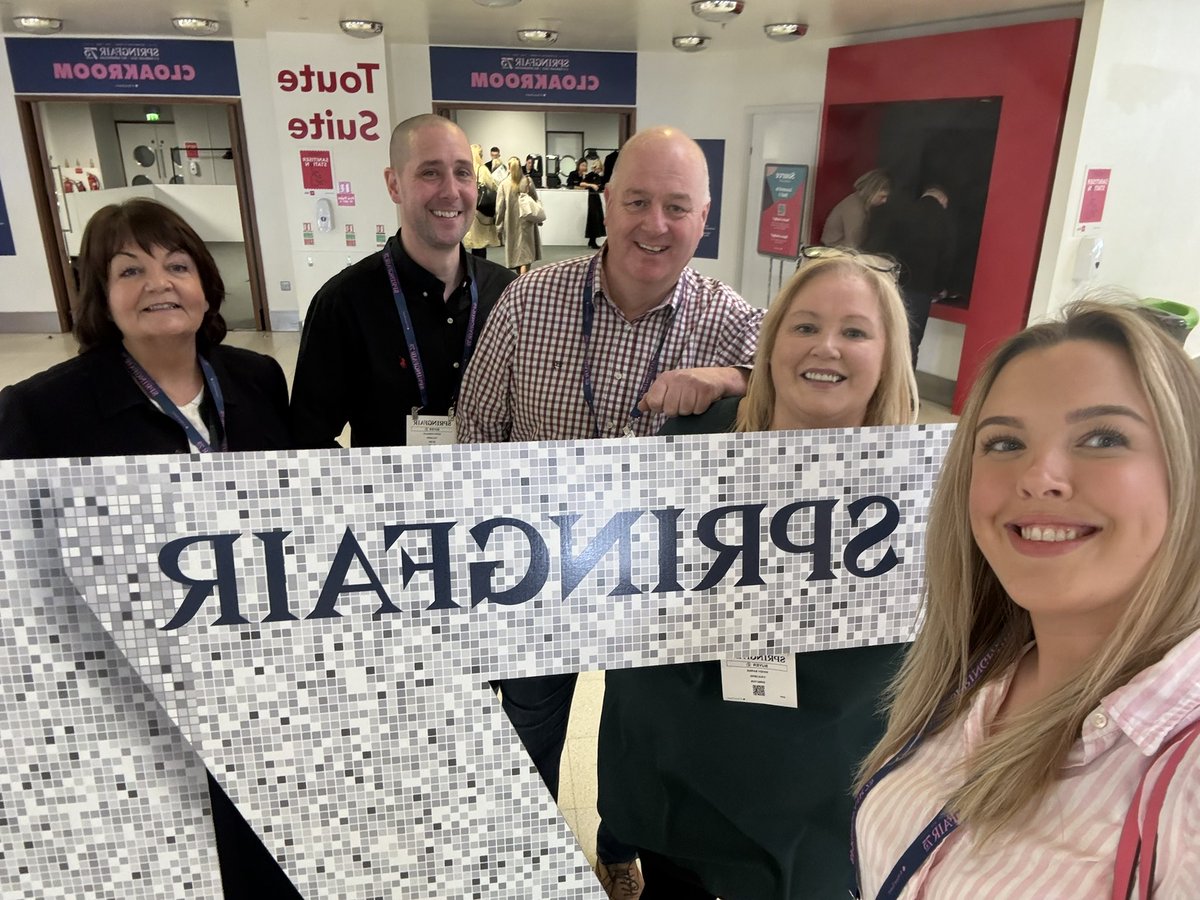 Spring is in the air! 🌸🌿 
Our team has spent the last two days at the <a href="/SpringAutFair/">Spring & Autumn Fair</a> trade show in Birmingham, handpicking the very best for the new season! 🌼✨
#SpringAtCaulders #SpringFair #NewSeasonNewInspo #necspringfair #caulders