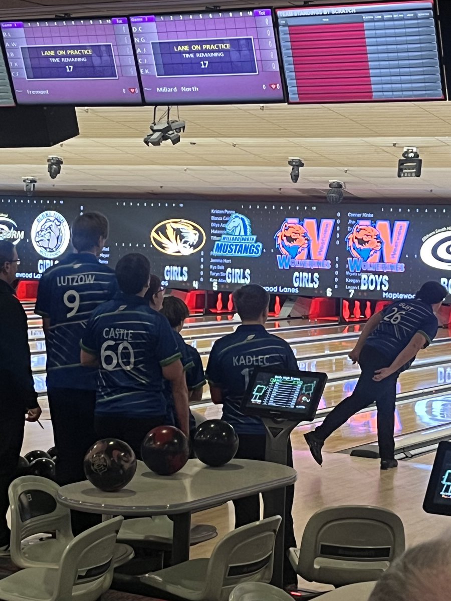 Good luck to all our bowlers  today as they compete at districts today! ⁦<a href="/MillardNorthHS/">Millard North HS</a>⁩ ⁦<a href="/MNHSBowling/">MN Bowling</a>⁩ ⁦<a href="/AaronBearinger/">Aaron Bearinger</a>⁩ ⁦<a href="/APStarksMNHS/">Mr. Starks</a>⁩ ⁦<a href="/natewragge/">Nate Wragge</a>⁩