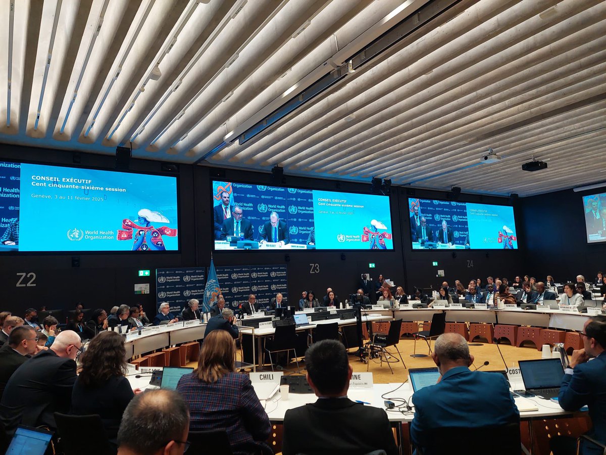 AzizAlperBiten's tweet photo. 📍İsviçre ✔️Cenevre

DSÖ İcra Kurulu 156. Oturumu #Geneva da Ülkemiz adına temsiliyetimizi gerçekleştirdik. Onaylanan karar tasarılarının küresel sağlığa olumlu katkılar sunmasını temenni ediyorum. 

Böylelikle Eylül ayında Bölge Direktörlüğüne yeniden seçilen ve bu kurulda ataması onaylanan Dr.@hans_kluge yi tebrik ederim.