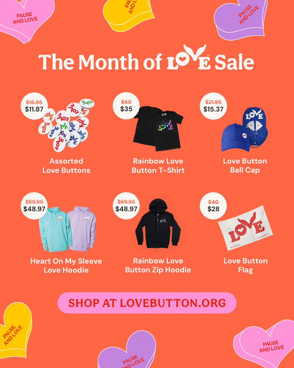 Love Button Global Movement tweet media