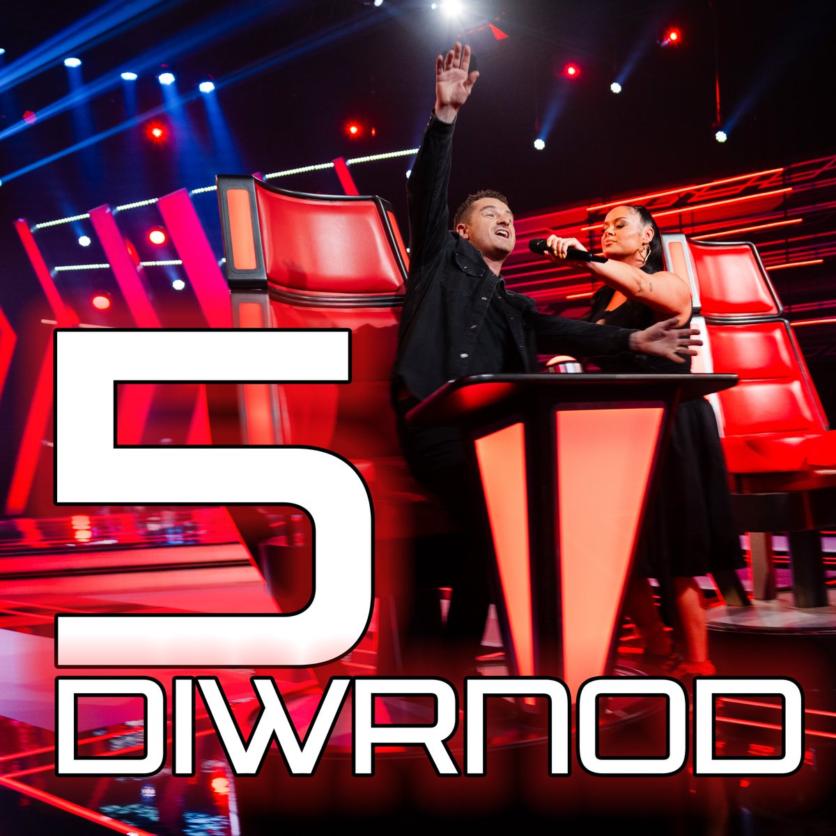 Y Llais (@yllaiss4c) on Twitter photo 5 diwrnod i fynd! 🎤 🏴
5 days to go! 🎤 🏴
📺 <a href="/S4C/">S4C 🏴</a>
📅 Nos Sul | Sunday 09/02/25
⏰20:00
<a href="/ywsgwynedd/">Ywain Gwynedd</a> <a href="/AleighciaSings/">Aleighcia Scott</a> <a href="/BronwenLewis_/">B R O N W E N</a> <a href="/sianelerievans/">Sian Eleri</a> <a href="/Bryn_Terfel/">Bryn T Jones</a> 5 diwrnod i fynd! 🎤 🏴
5 days to go! 🎤 🏴
📺 <a href="/S4C/">S4C 🏴</a>
📅 Nos Sul | Sunday 09/02/25
⏰20:00
<a href="/ywsgwynedd/">Ywain Gwynedd</a> <a href="/AleighciaSings/">Aleighcia Scott</a> <a href="/BronwenLewis_/">B R O N W E N</a> <a href="/sianelerievans/">Sian Eleri</a> <a href="/Bryn_Terfel/">Bryn T Jones</a>