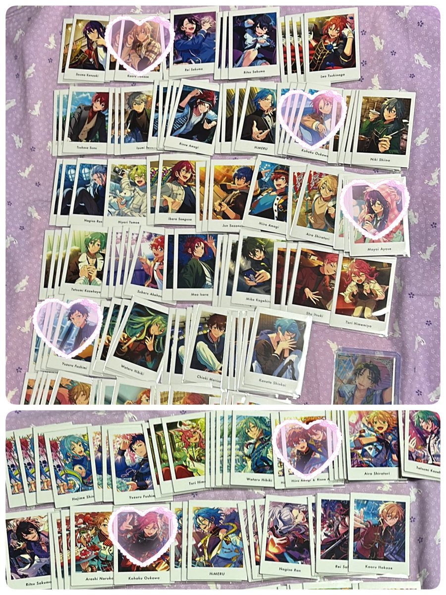 silk_runa's tweet photo. @kira1225e はじめまして、検索から失礼いたします。
Vol.5敬人a1p1紅郎a2p2と画像のものの交換+譲渡をご検討いただけないでしょうか？
よろしくお願いいたします。🐈‍⬛4こはく https://t.co/JRLwttUKgs