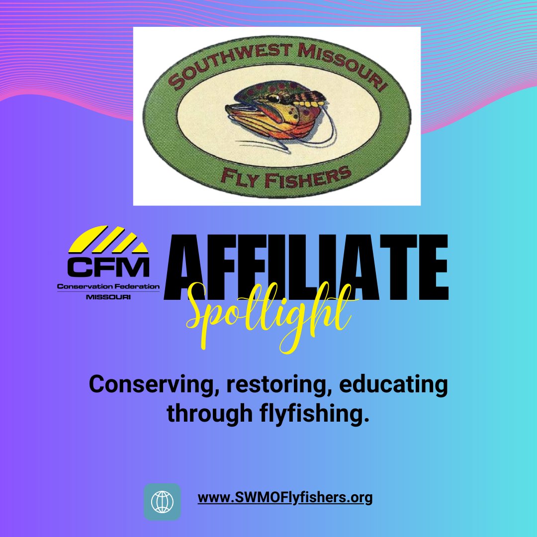 Affiliate Spotlight: Southwest Missouri Fly Fishers!

Visit SWMOFlyfishers.org for more info!
