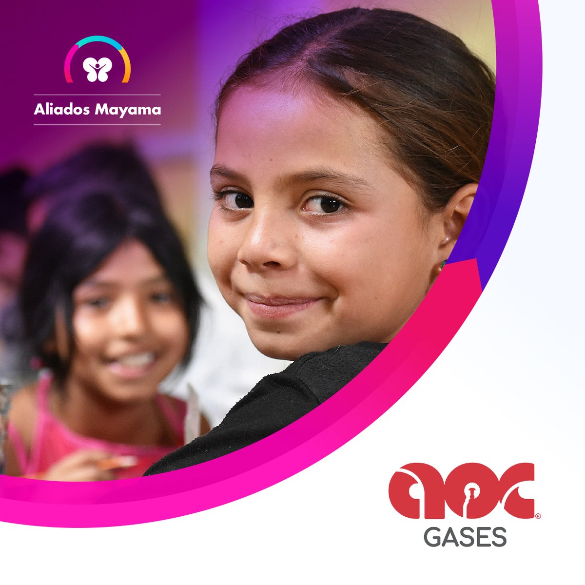MayamaAC's tweet photo. 👏📣😀¡ @AOCGASES  se une a la gran familia Mayama, para apoyarnos en la transformación de vida de las niñas, niños y familias de Jalisco!

El compromiso de los #AliadosMayama es parte de #ElEfectoMayama, conoce más aquí 👇👇👇
https://t.co/2RDTZJ5hbs https://t.co/QoSSCMVXMa