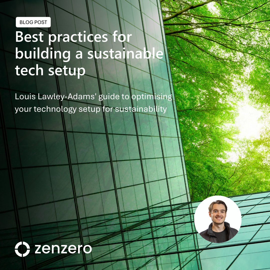 Sustainability isn’t just a trend—it’s about building lasting systems for both the planet and your business. In our latest blog, Louis Lawley-Adams explores why sustainable tech matters and how to future-proof your operations. 🌱 bit.ly/4hIOIv8

#Sustainability #BCorp