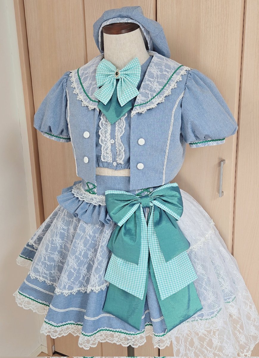 CitronCreate's tweet photo. お衣装担当致しました！
とてもお似合いで素敵です(❀ᴗ͈ˬᴗ͈)"

 #アイドル衣装  #衣装製作
 #citroncreate https://t.co/3QZF0uUZMq