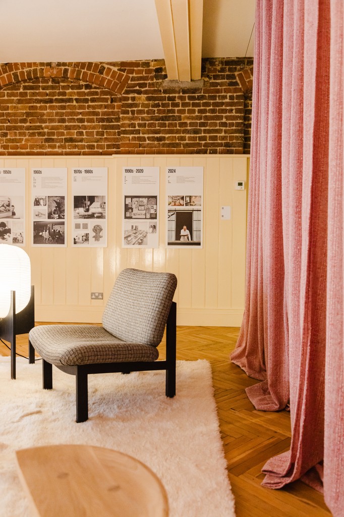 POV: You step into Tamart’s Shoreditch showroom.

Once a Victorian factory dedicated to waxing furniture, the space now merges history with modernist design.