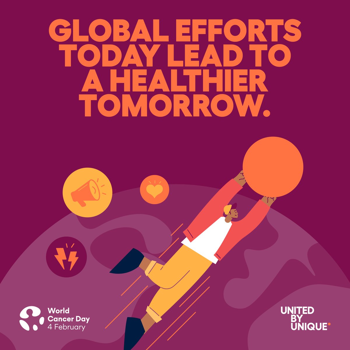 Today is #WorldCancerDay 🎗️ This year’s theme, #UnitedByUnique, highlights the need for personalised cancer care, because everyone deserves fair, accessible treatment &amp; support. Learn more: worldcancerday.org

#CloseTheCareGap #CancerAwareness #MedTreeCares