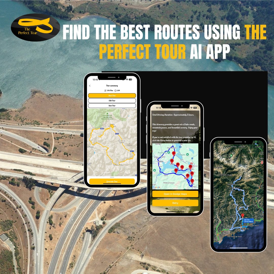 ThePerfectTour1's tweet photo. 🚗 Find the Best Routes with 𝗧𝗵𝗲 𝗣𝗲𝗿𝗳𝗲𝗰𝘁 𝗧𝗼𝘂𝗿 ! 🌟  𝗗𝗼𝘄𝗻𝗹𝗼𝗮𝗱 𝗻𝗼𝘄! 📲

👉 𝗗𝗼𝘄𝗻𝗹𝗼𝗮𝗱 𝗻𝗼𝘄!  https://t.co/hmV6vz4plv
👉 𝗩𝗶𝘀𝗶𝘁 𝗵𝗲𝗿𝗲: https://t.co/RJtgyQqs0a

#ThePerfectTour #TravelSmart #iOSApp #TravelMadeEasy #Adventurewaits https://t.co/GnUpp1h2Df