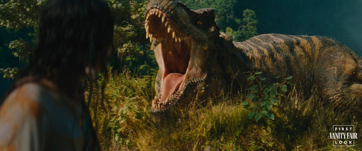 1º imagen de cómo será el T-Rex en #JurassicWorldRebirth… IMPRESIONANTE!