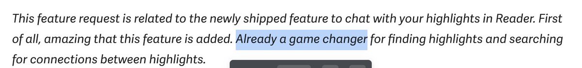 homsiT's tweet photo. Many people are calling this feature a "game changer"...

No seriously. So many. Like a weird amount. https://t.co/QBlYSQ4v1B