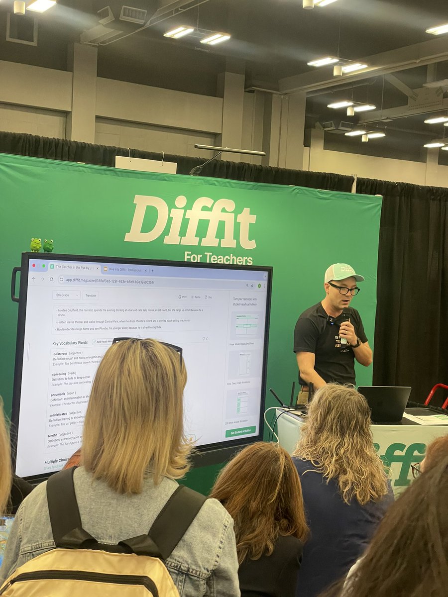 Just checked out Diffit AI with <a href="/jmattmiller/">Matt Miller 🗑️</a> 🎉 This tool makes leveling texts so easy. Say Less … 😝 <a href="/DiffitApp/">Diffit</a> <a href="/ECISDblendED2/">ECISD Blended Learning 🍁🍂🧡🖤🧡🖤</a>  <a href="/TechECISD/">ECISD Digital Learning</a>  <a href="/EctorCountyISD/">Ector County ISD</a>