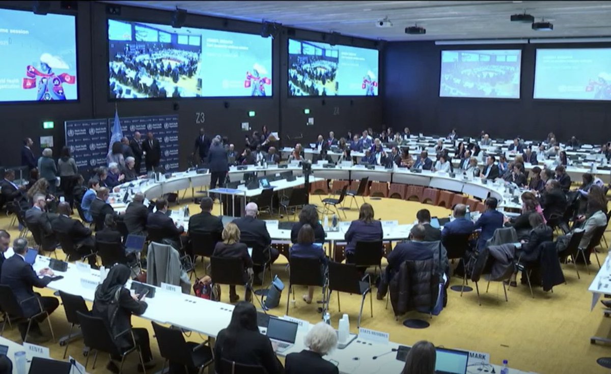 Hans Kluge (@hans_kluge) on Twitter photo I am deeply honored to begin my 2nd term as <a href="/WHO_Europe/">WHO/Europe</a>’s Regional Director, following today’s decision of <a href="/WHO/">World Health Organization (WHO)</a>’s Executive Board. I warmly thank all the members of the Executive Board for their trust & support 🙏
With humility and a strong sense of responsibility, I take on I am deeply honored to begin my 2nd term as <a href="/WHO_Europe/">WHO/Europe</a>’s Regional Director, following today’s decision of <a href="/WHO/">World Health Organization (WHO)</a>’s Executive Board. I warmly thank all the members of the Executive Board for their trust & support 🙏
With humility and a strong sense of responsibility, I take on