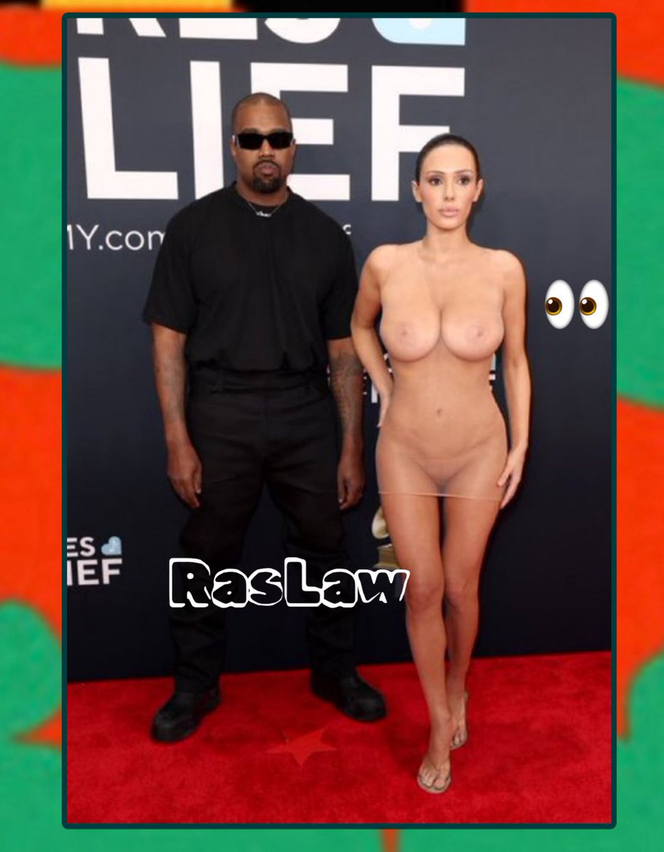 Rastalaw20's tweet photo. Kanye With His #PROSTITUE Advertising Her 4 #Sale @ De Grammys 2025!!👀🤔 #666 #BeastMode #RasLaw🟥🟩🟨 #caution https://t.co/IGKlW87lnJ