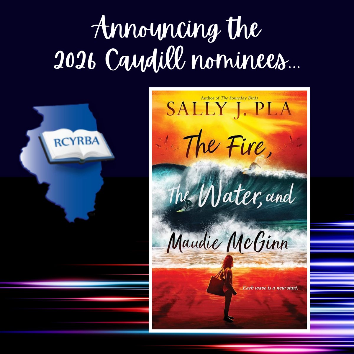 Congratulations to Sally J. Pla… THE FIRE, THE WATER, AND MAUDIE MCGINN is a 2026 #CaudillAward nominee!!