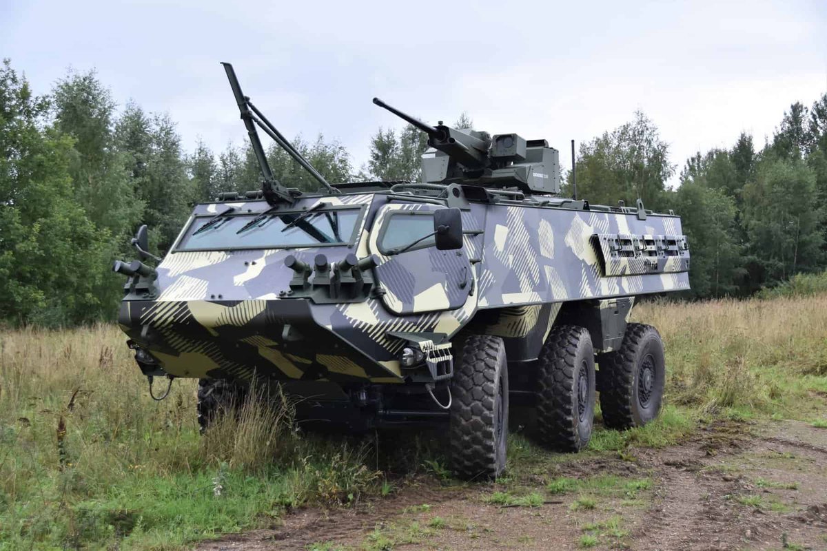❗️🇱🇻Latvian industry has begun production of 🇫🇮Finnish Patria 6×6 armored personnel carriers for the Armed Forces of 🇺🇦Ukraine