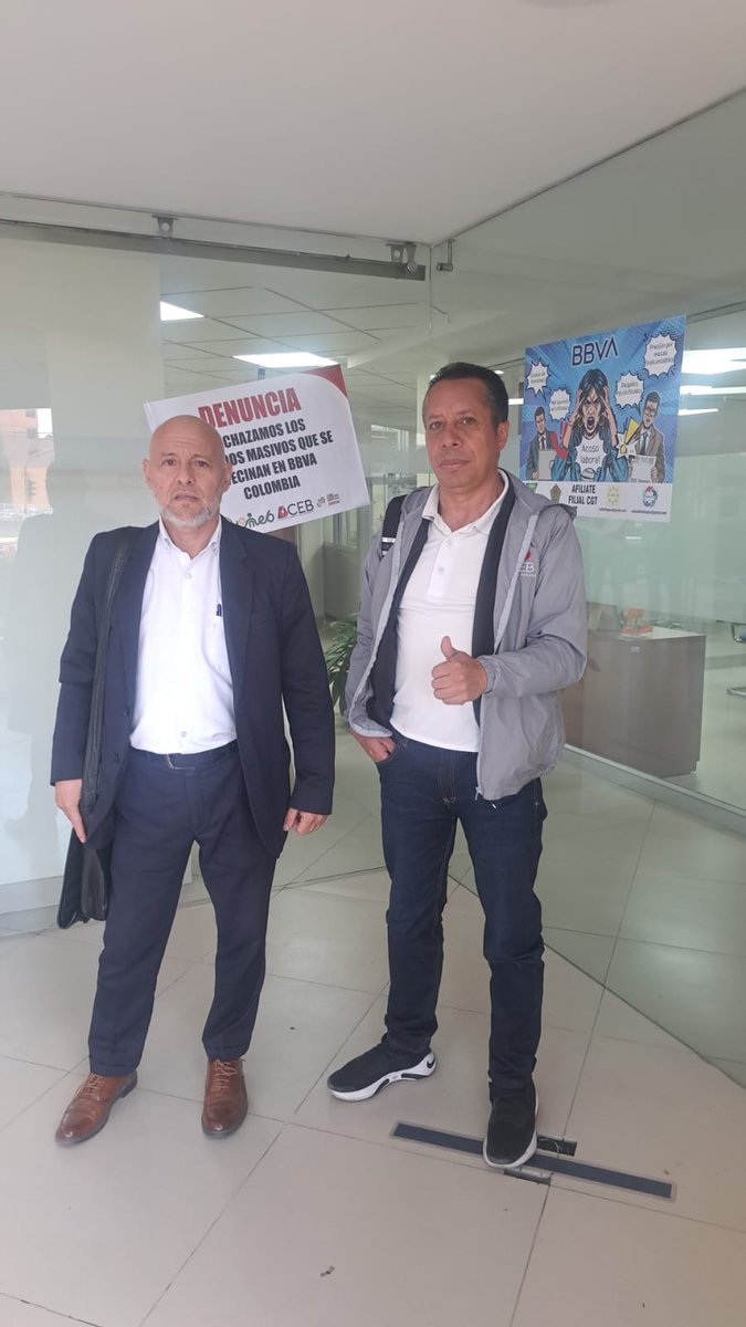 ACEB Bogotá🚨 Denunciamos al <a href="/bbva/">BBVA</a> y rechazamos el desmonte del Auxilio Especial de Vivienda y la reducción salarial💪Los derechos laborales no se negocian, se defienden

Rechazamos estas políticas que afectan los derechos laborales y la estabilidad económica de sus trabajadores