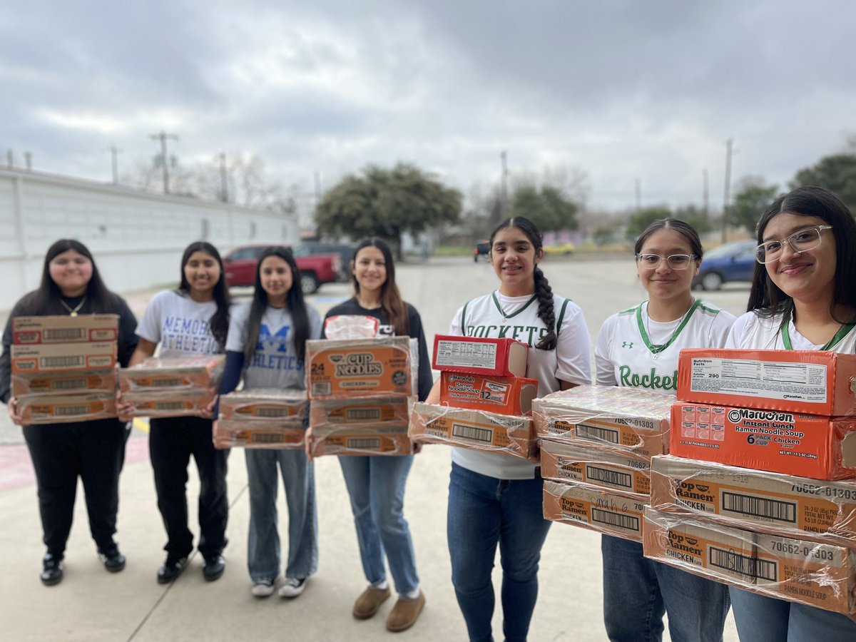 SA Kennedy Rocket Athletics (@jfk_athletics1) on Twitter photo Proud of our EISD Girls Bball Programs <a href="/jfk_gbball/">Kennedy Girls Basketball</a> & <a href="/EISD_MHSGirlsBB/">MHS_GirlsBasketball</a> who came together in a big way! They raised an incredible amount of food for the EISD pantry!
Thank you to everyone who contributed! Let's continue to support & uplift one another.
EISD Proud!
<a href="/EISDFE/">George Garnica</a> Proud of our EISD Girls Bball Programs <a href="/jfk_gbball/">Kennedy Girls Basketball</a> & <a href="/EISD_MHSGirlsBB/">MHS_GirlsBasketball</a> who came together in a big way! They raised an incredible amount of food for the EISD pantry!
Thank you to everyone who contributed! Let's continue to support & uplift one another.
EISD Proud!
<a href="/EISDFE/">George Garnica</a>