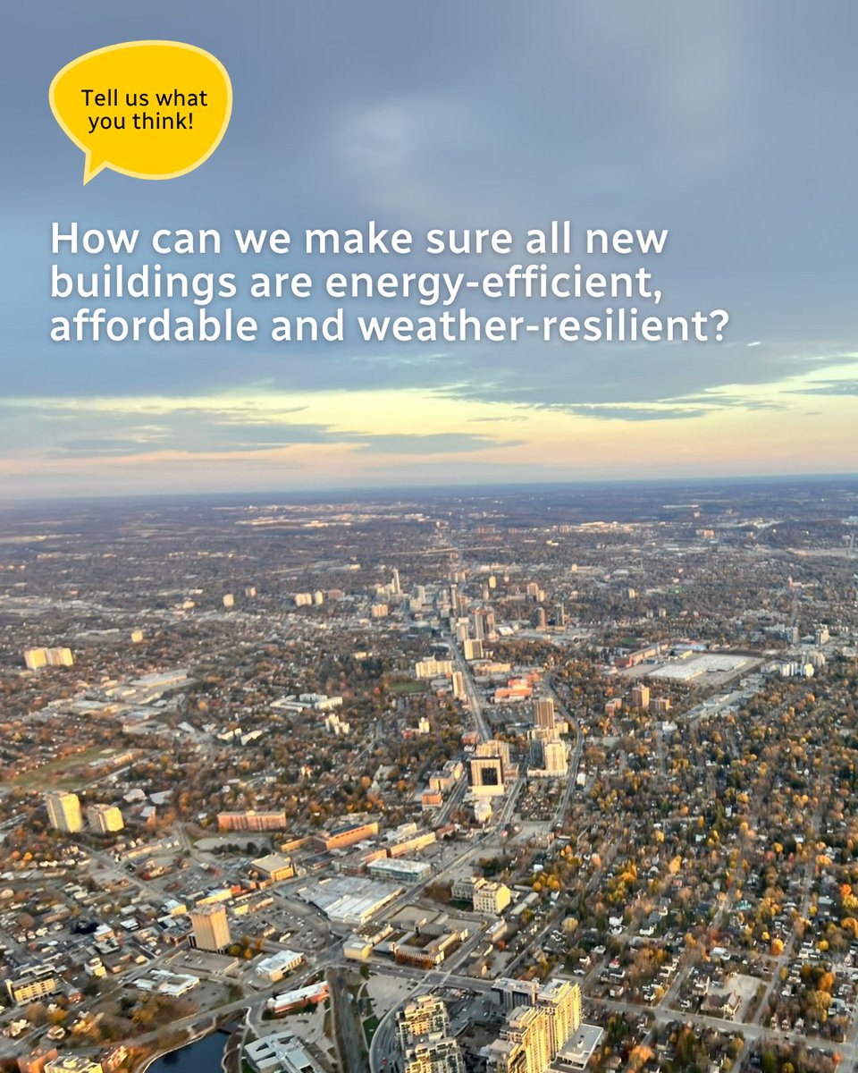 We're working with our neighbours in the region to create standards that will support a more sustainable and resilient community. 

Share your thoughts about on Feb 19 from 5:30 to 7 p.m. at the Waterloo Memorial Recreation Complex, or online here: engagewr.ca/high-performan…
