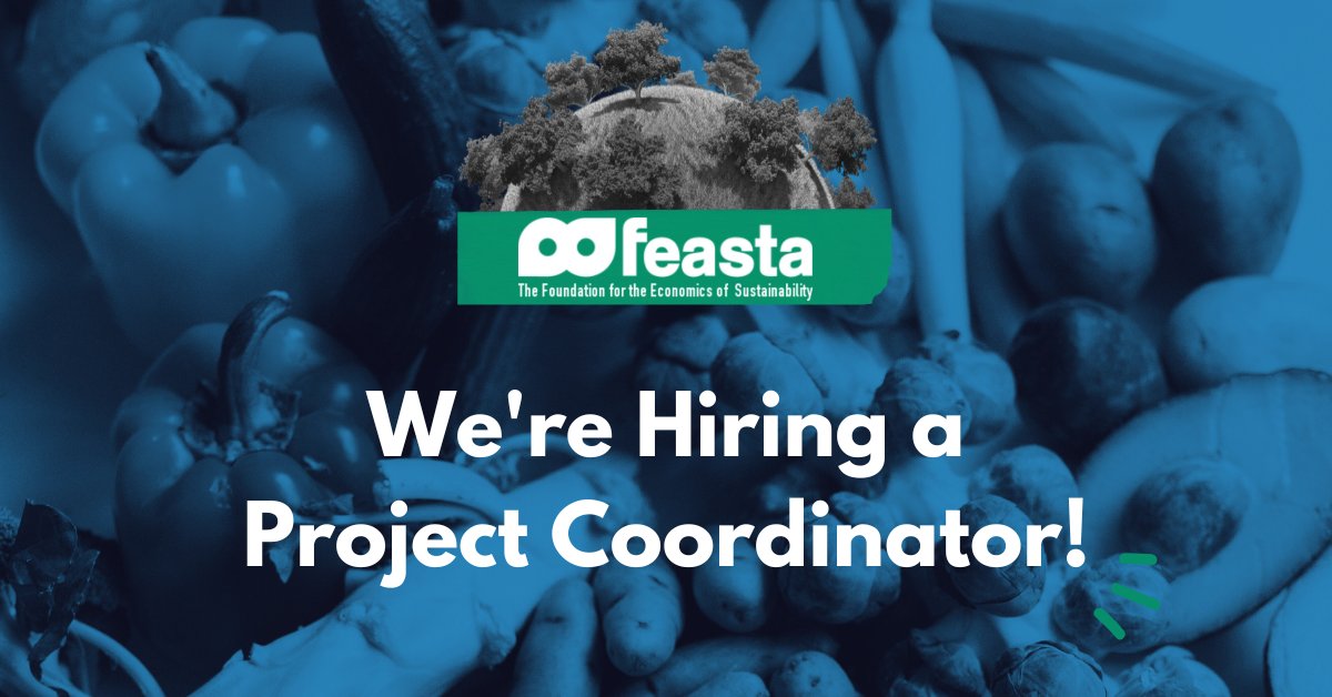 🌱 We're Hiring! Feasta is looking for a Part-Time Project Coordinator for a brand new project on strengthening local food economies in Ireland in partnership with Cultivate and Talamh Beo.

🗓 7 hrs/week | €20/hr
📍Remote Working
📅 Apply by Feb 14th