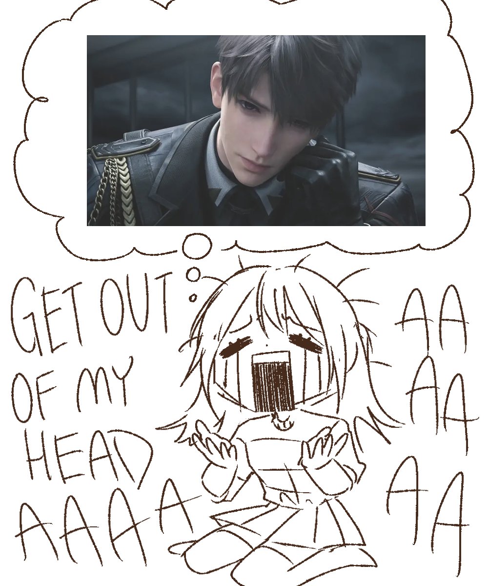 been working very hard on this month's video but all I wanna do is draw LaDS fan comics IM IN HELL