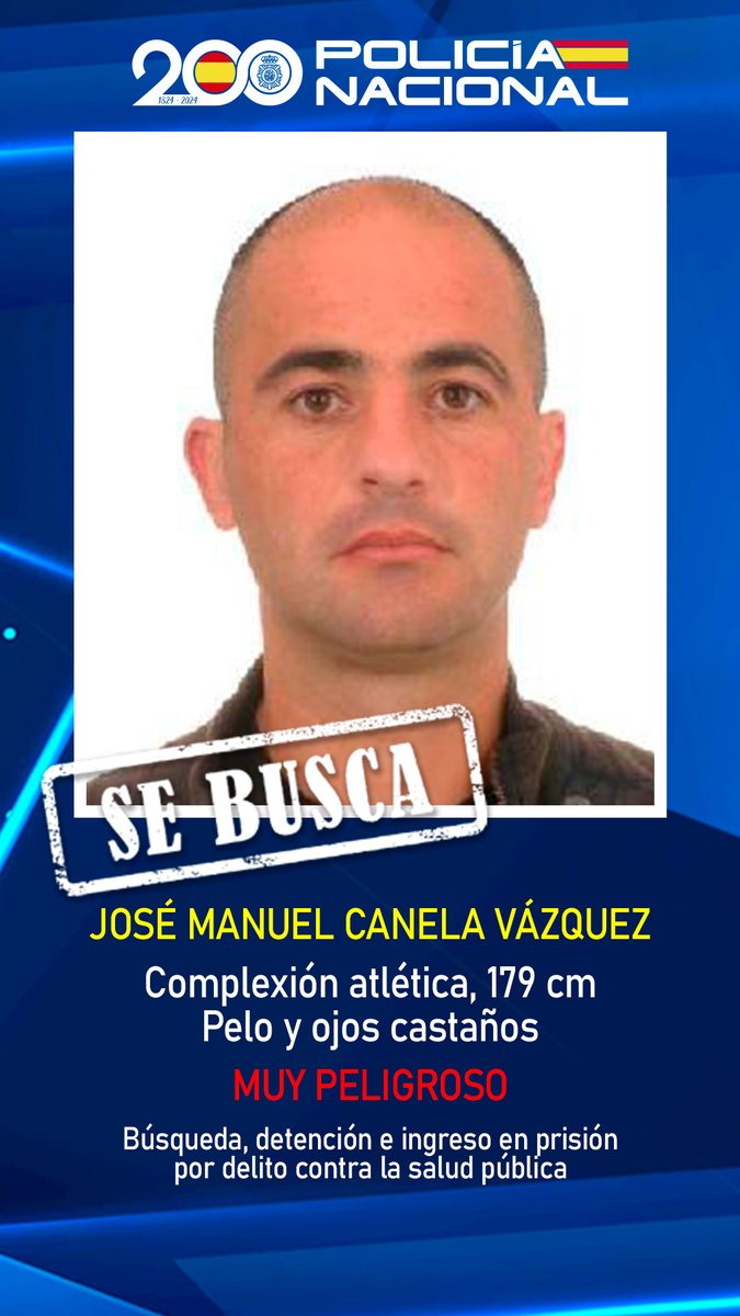 policia's tweet photo. ¿Te suena de algo? 👀

➡️ Es un #fugitivo, lo estamos buscando

Si tienes alguna información sobre él puedes escribirnos al siguiente correo de manera confidencial 👇

📩 losmasbuscados@policia.es https://t.co/JGtm1m2A35