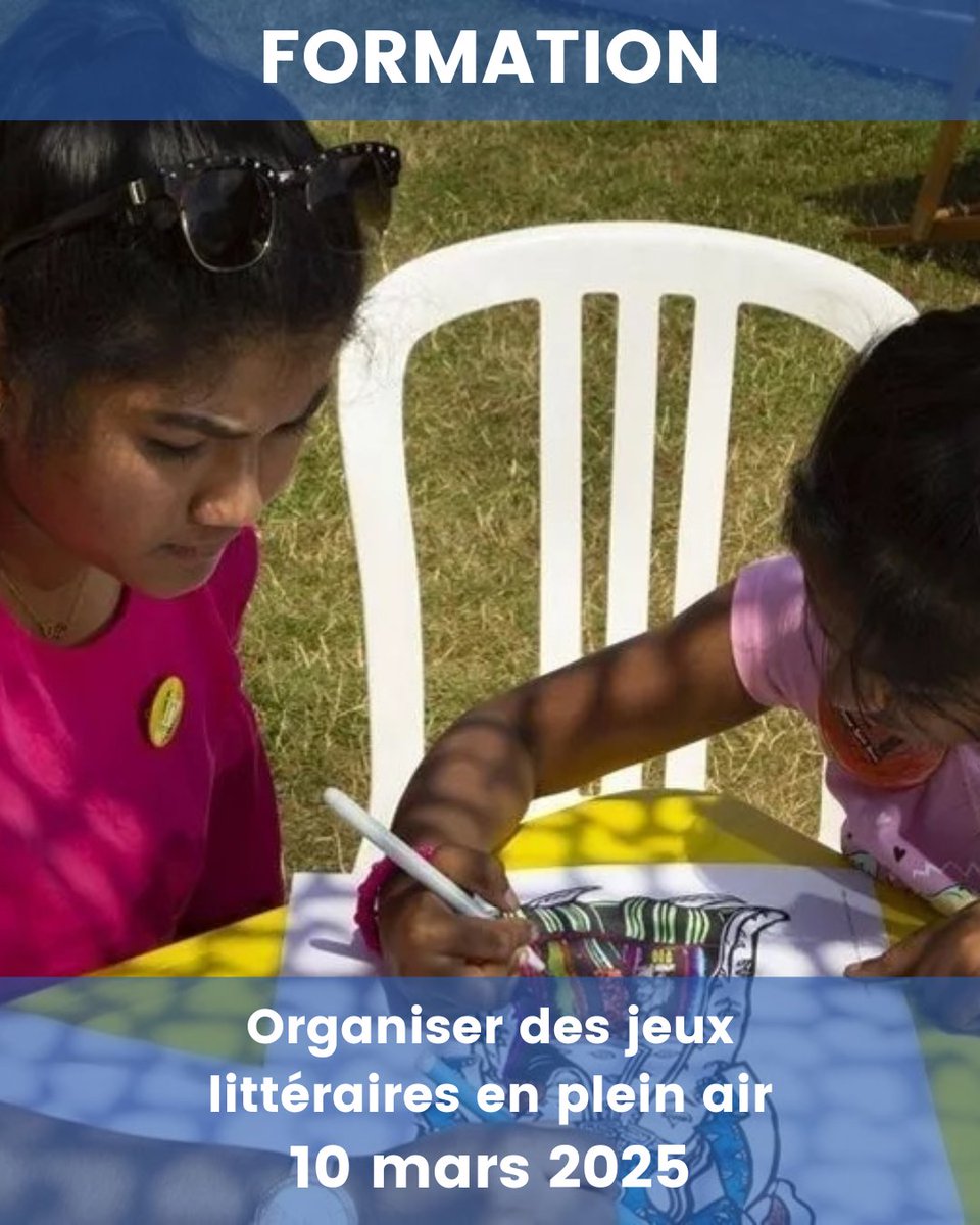Salon du livre et de la presse jeunesse (@slpj93) on Twitter photo Vous souhaitez apprendre Ă amĂ©nager des espaces de rencontre hors des lieux traditionnels de lecture et dĂ©velopper des mĂ©diations ? Ne manquez pas la formation âOrganiser des jeux littĂ©raires en plein airâ proposĂ©e en visioconfĂ©rence le lundi 10 mars : ecole-livre-jeunesse.fr/formations/org⊠Vous souhaitez apprendre Ă amĂ©nager des espaces de rencontre hors des lieux traditionnels de lecture et dĂ©velopper des mĂ©diations ? Ne manquez pas la formation âOrganiser des jeux littĂ©raires en plein airâ proposĂ©e en visioconfĂ©rence le lundi 10 mars : ecole-livre-jeunesse.fr/formations/orgâŠ