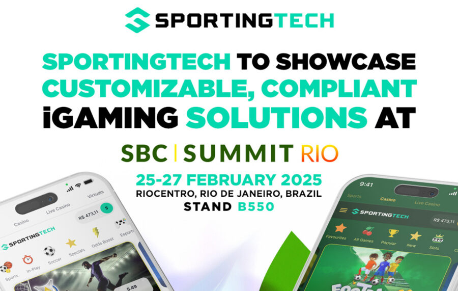 FocusLATAM's tweet image. .@sportingtech_  exhibirá su plataforma igaming personalizable en SBC Summit Rio del 25 al 27 de febrero en Riocentro, Río de Janeiro, destacando su enfoque en la localización, innovación y personalización para operadores en América Latina. #Sportingtech #SBCSummitRio #Innovación…