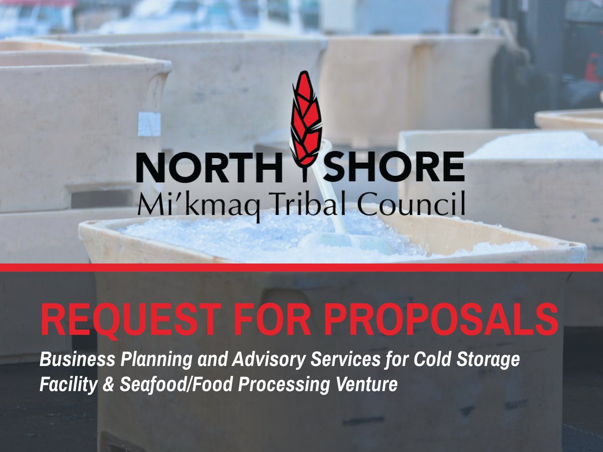 We're seeking firms or consultants with expertise in business planning, commercial development, cold storage, food processing, and Indigenous engagement for an upcoming project!

➡️ Want to learn more? Check out our RFP: nsmtc.ca/rfp-for-cold-w…
➡️ Deadline: February 14, 2025