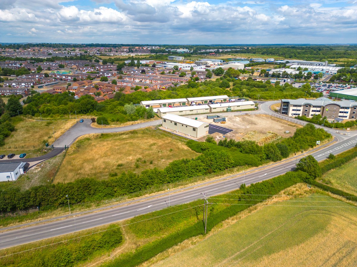 From vacant land to a thriving new business park! 📍

Wharton Place is our third development in Gainsborough's prime commercial district on Foxby Lane, following the success of Willoughton Place &amp; Stirlin Place. The development offers 10 light industrial units - versatile,